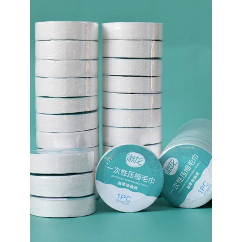 10PCS Set Compressed Towel Travel Quick-Drying Towel Trip Disposable