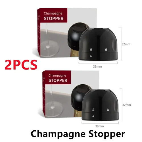 Wine Stopper 1/2 Piece Reusable Bar Accessories Silicone Sealing