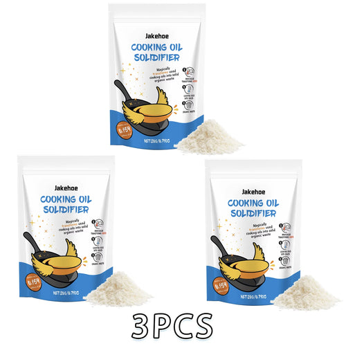 Cooking Oil Solidifier Powder Hot Grease Hardener For Used Fryer Oil