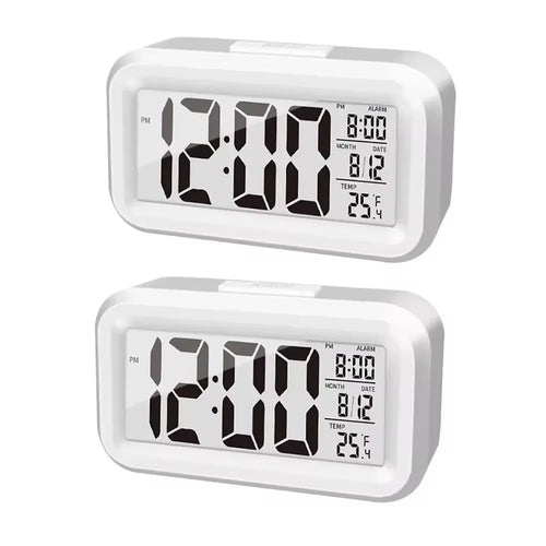 1pc LED Multifunction Digital Alarm Clock  Electronic Backlight Table