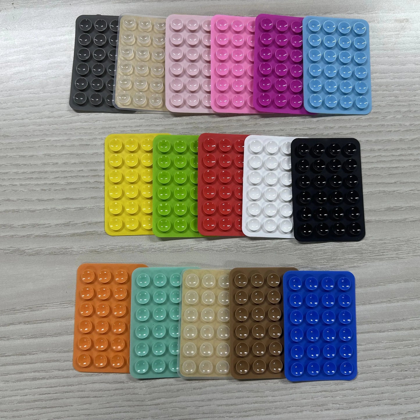 1Pc Silicone Suction Pad Double Sided For Mobile DYM Fixture Suction