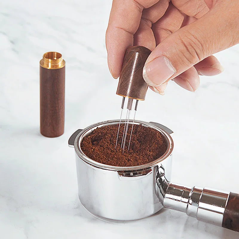 Stainless Steel Coffee Powder Tamper Espresso Powder Stirrer