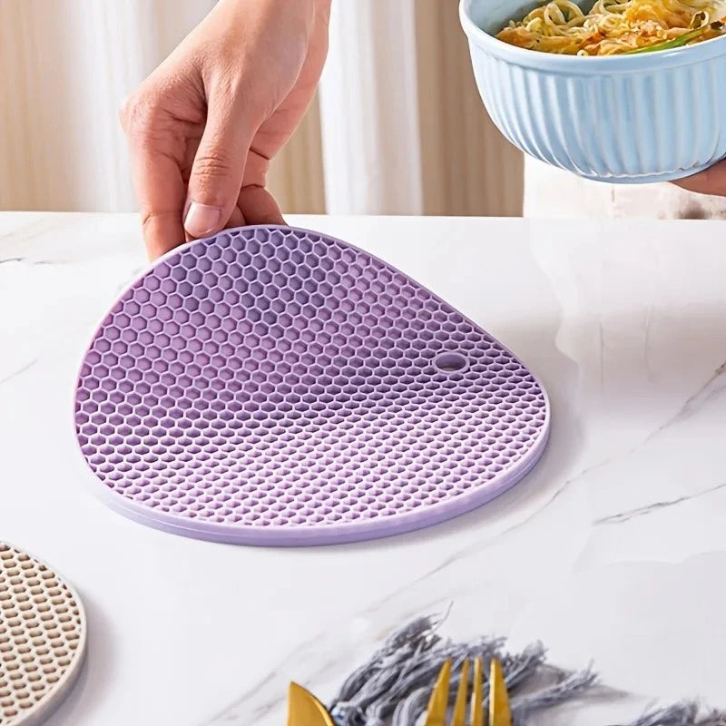 Heat Resistant Silicone Pot Holder Anti Scalding Countertop Protection