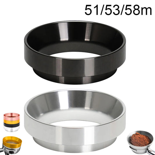 Aluminum Intelligent Dosing Ring For Bowl Coffee Powder Espresso