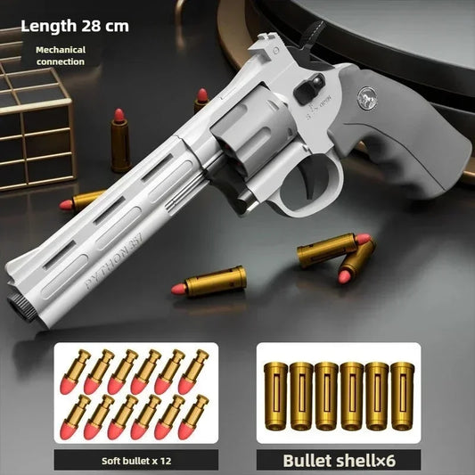 Magnum ZP5 357 Continuous Firing Soft Dart Blaster Toy with Multiple
