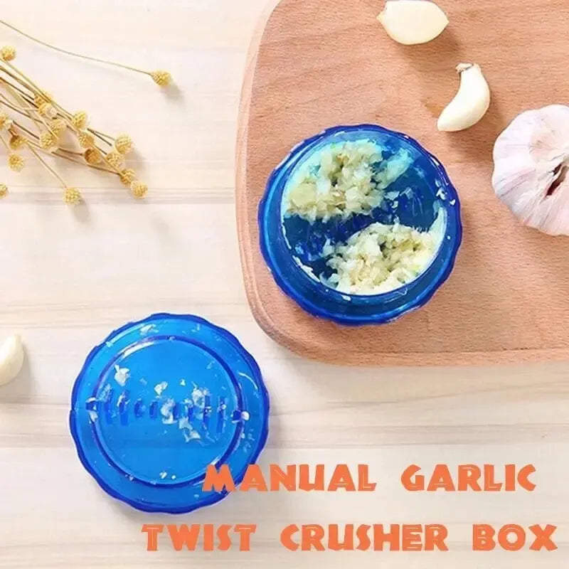 1PC New Kitchen Multifunctional Garlic Crusher Manual Garlic Press