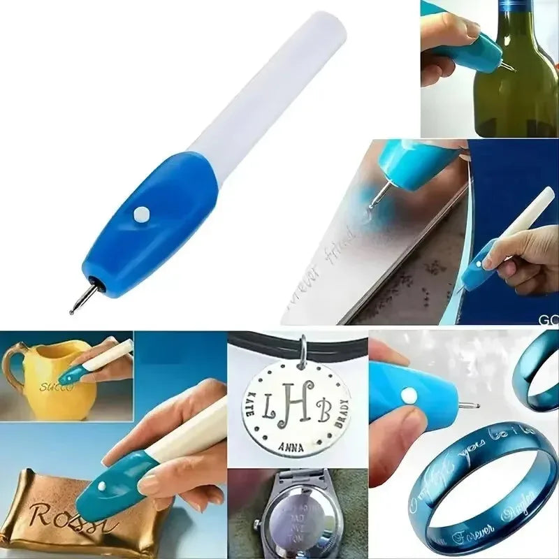 Mini Wireless Engraving Pen, Precision Electric Engraving Pen, Name
