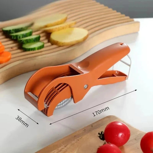 HooFun Kitchen Tools Stainless Steel Vegetable and Fruit Slicer Multi