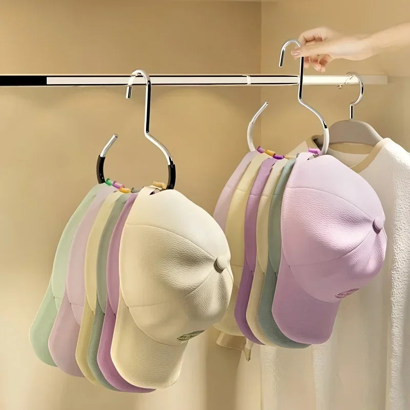 Versatile Round Hook - Perfect for Hats Ties Scarves & Bags Strong