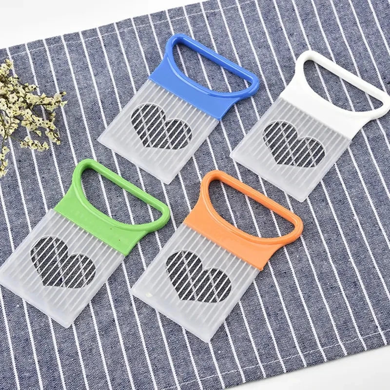 Effortlessly Slice Onions with this 1pc Colorful Onion Slicer Kitchen
