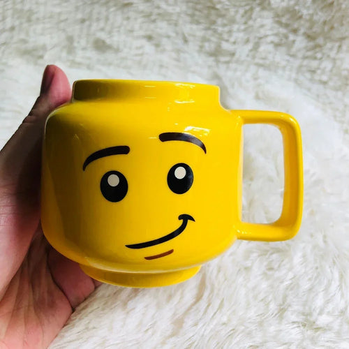 Cute Design Face Expression Ceramic Mug Christmas Gift Box Funny  Mug