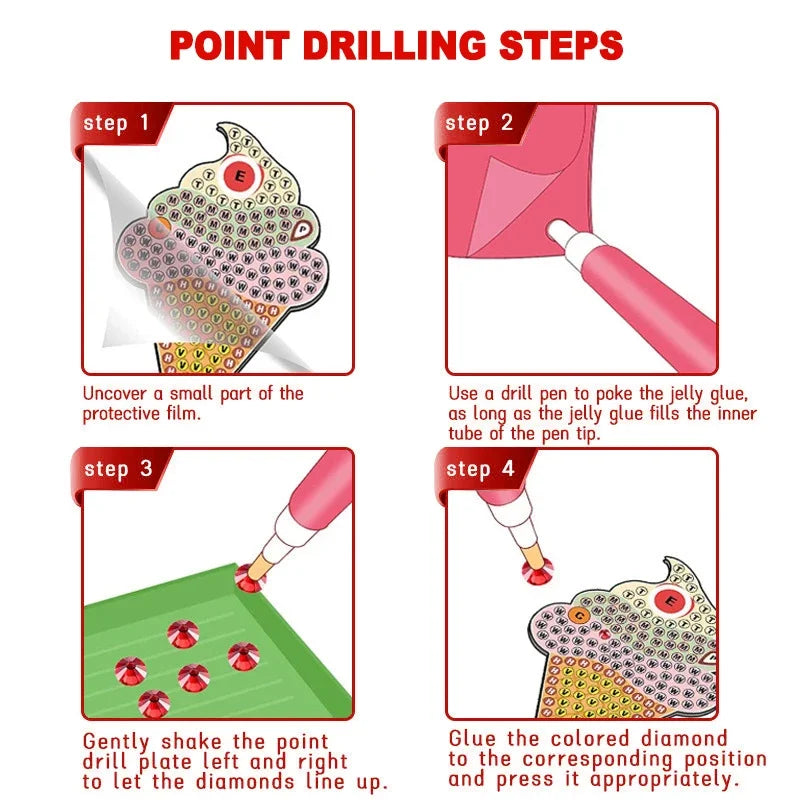 Diamond Painting Set Cute Unicorn Beginner Diamond Painting Set 5D DIY