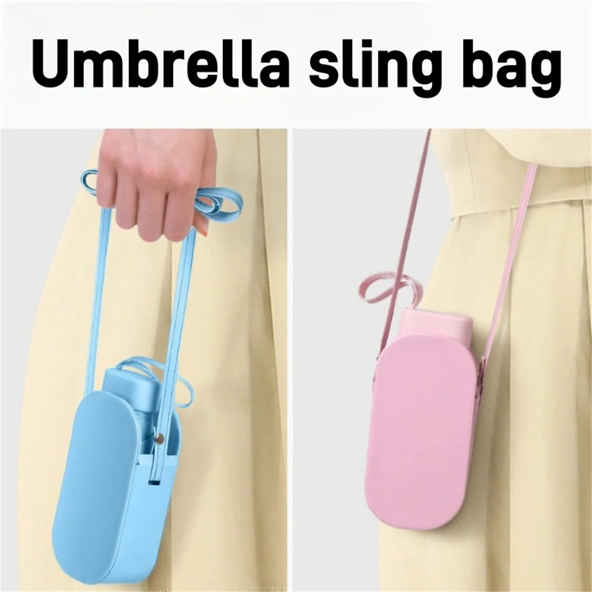 Mini Sun Umbrella, Protective and Uv Resistant, Rain or Shine