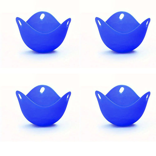 Silicone Egg Poacher Cups Egg Boiler Mold Cup for Microwave Air Fryer