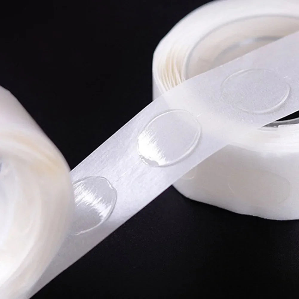 Balloon Glue Dot Adhesive Point Tape Double Sided Clear Sticky Glue