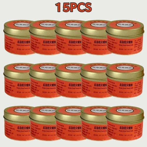 Emergency Candles for Household Power Outages Windproof Smokeless