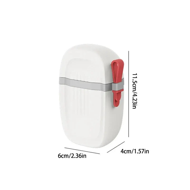 Fashion Portable Sealed Waterproof Soap Box for Travel, Hiking, and