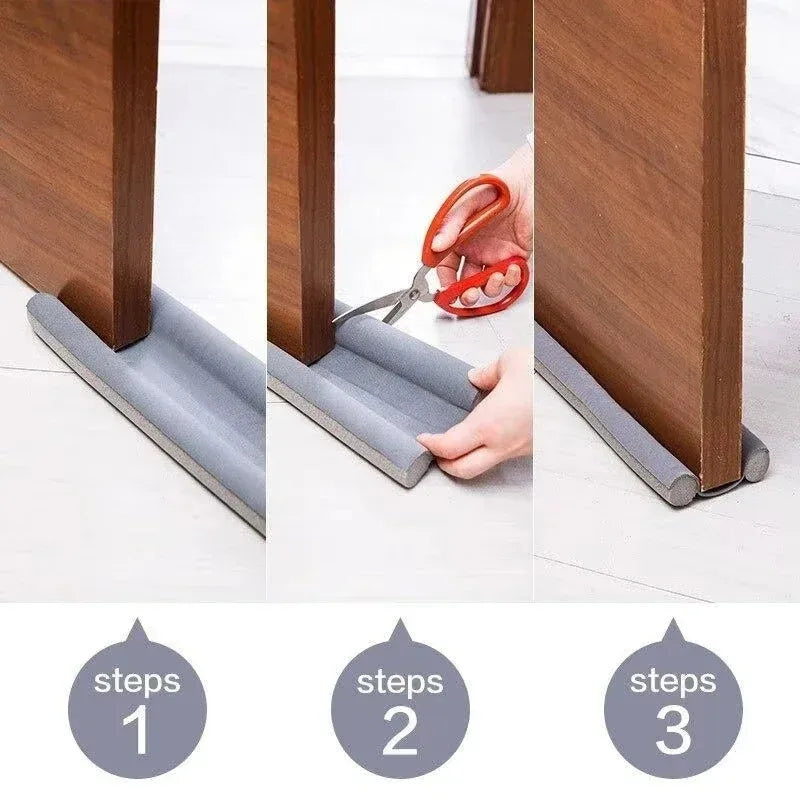 1pc Door Sealing Strip, Door Bottom Seal Strip, Soundproof Door And