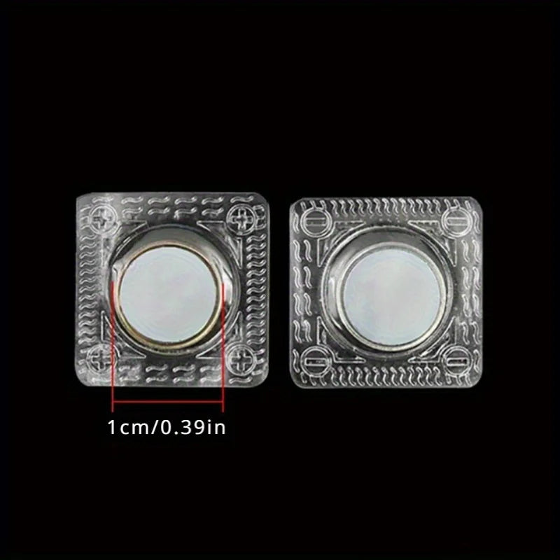 10pcs magnetic fasteners for sewing - invisible metal fasteners for