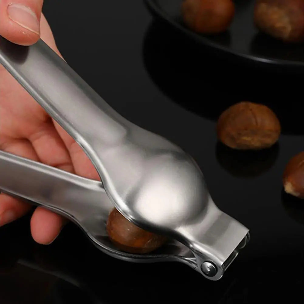 Stainless Steel Quick Chestnut Opener Quick Clip Walnut Pliers Cutter