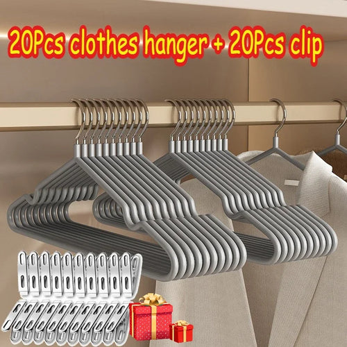 Non Marking Clothes Hangers for Home Use Non Slip Drying Hangers Metal