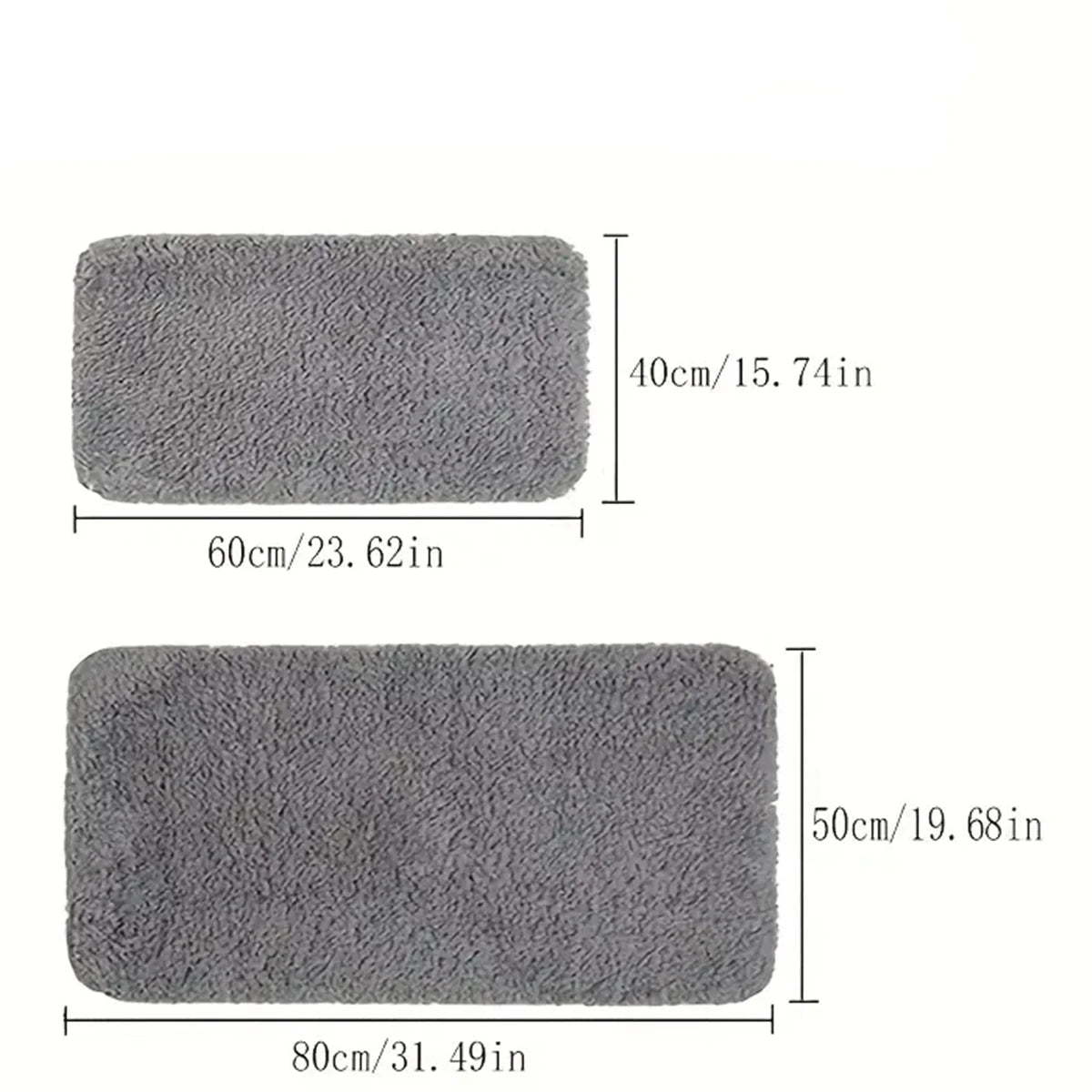 Water absorbtion anti slip bathroom mat thickened bathroom carpet long