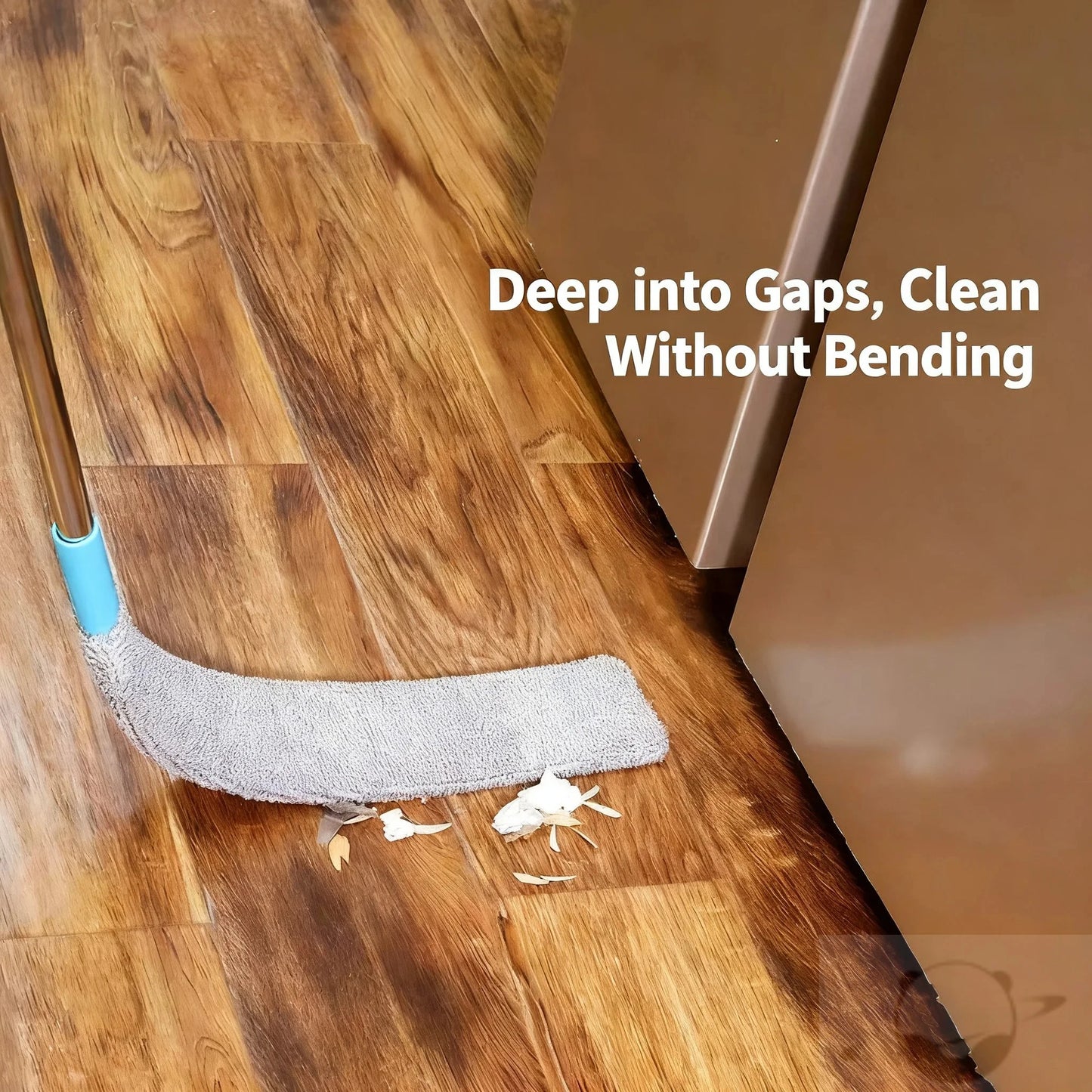 Extendable Long Handle Mop Telescopic Duster with Bendable Head -