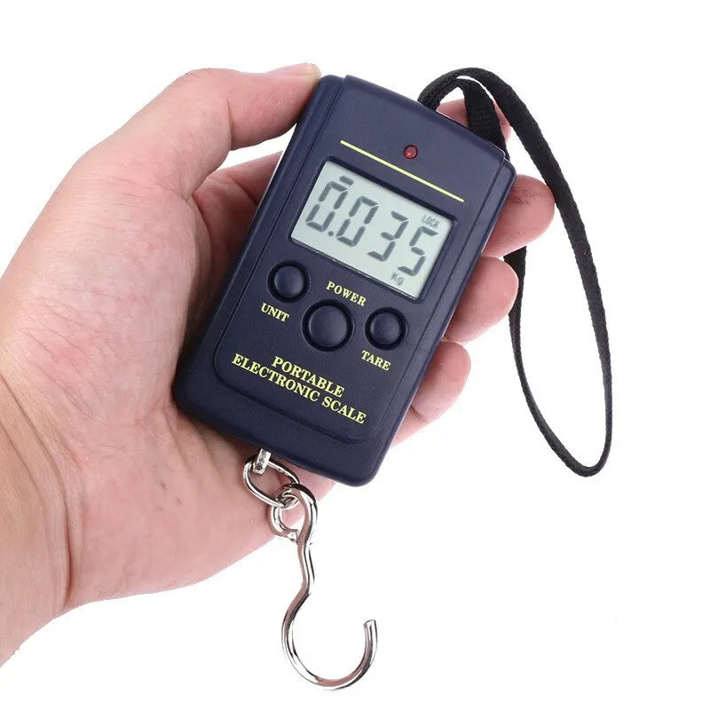1PC Multifunctional Mini 40kg/10g Electronic Hanging Fishing Luggage