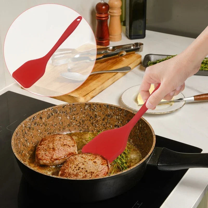 Silicone Cooking Leakage Spatula Dense Shovel Fried FishOmelette