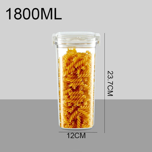 Vacuum Sealed Tank Coffee Beans Vacuum Jar Kitchen Cereals Storage Box