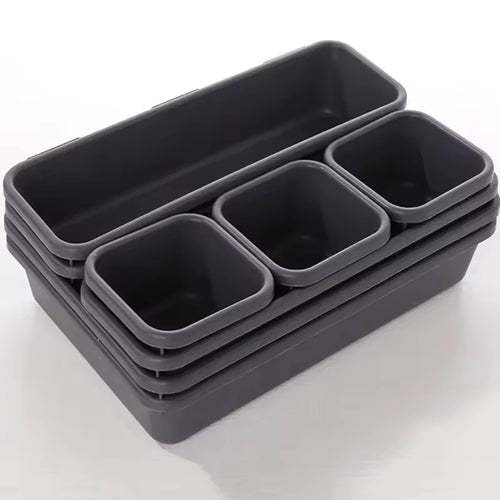 8pcs/set Adjustable Drawer Organizer Box Trays Make Up Cosmetics