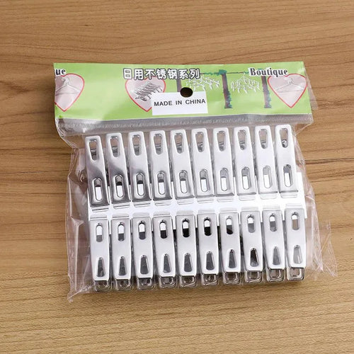 20/40PCS Towel Clips Metal Clothes Pins Laundry Clip Hanging Clips for