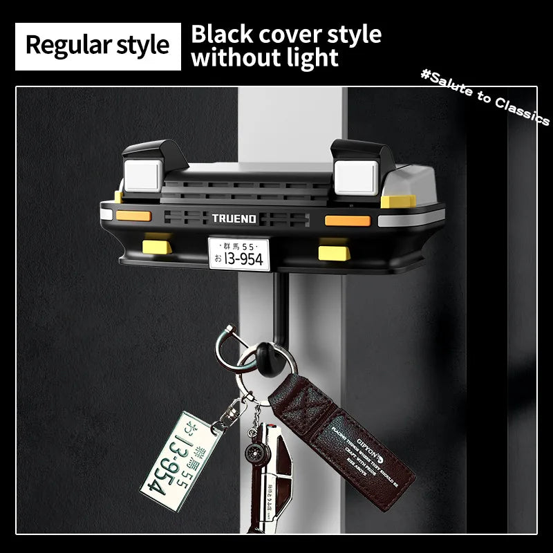 AE86 Car Creative Hook Headlight Key Storage Rack Keychain Holder for