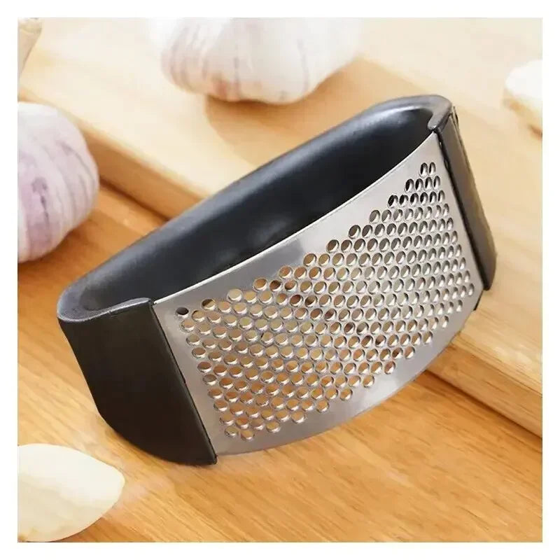 1pc Stainless Steel Garlic Press Crusher Manual Garlic Mincer Chopping