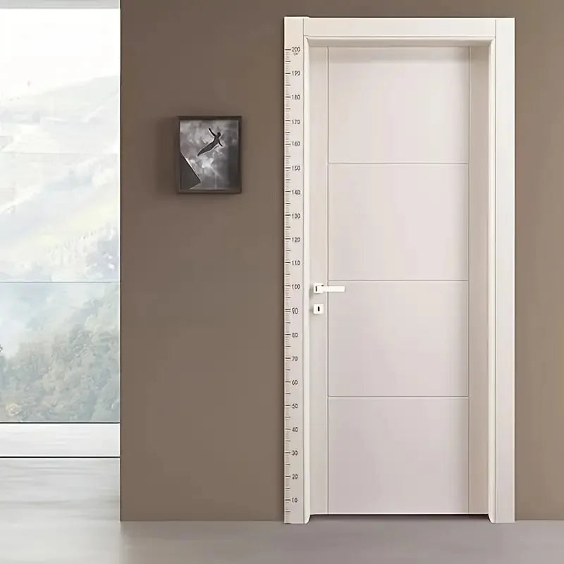 2m Wall Height Measurement Card - Easy-to-Read Durable PC Material
