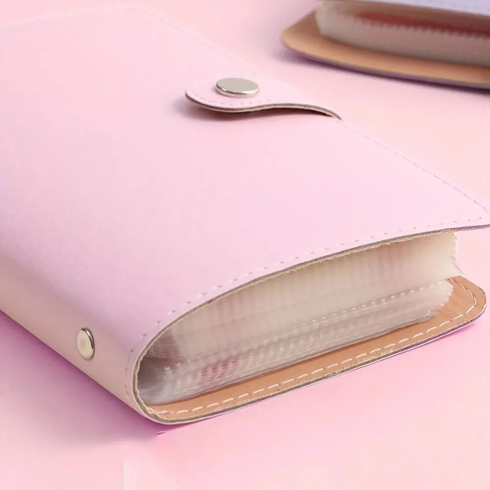 Banknote Storage Book Made of PU Material, Can Hold 100 Banknotes,