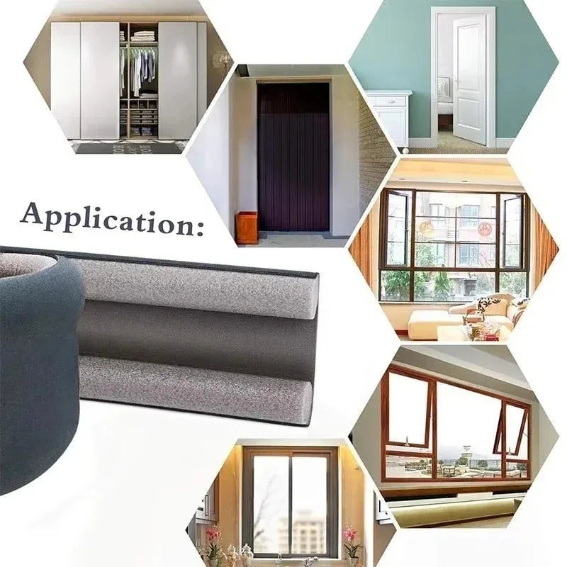 1pc Door Sealing Strip, Door Bottom Seal Strip, Soundproof Door And