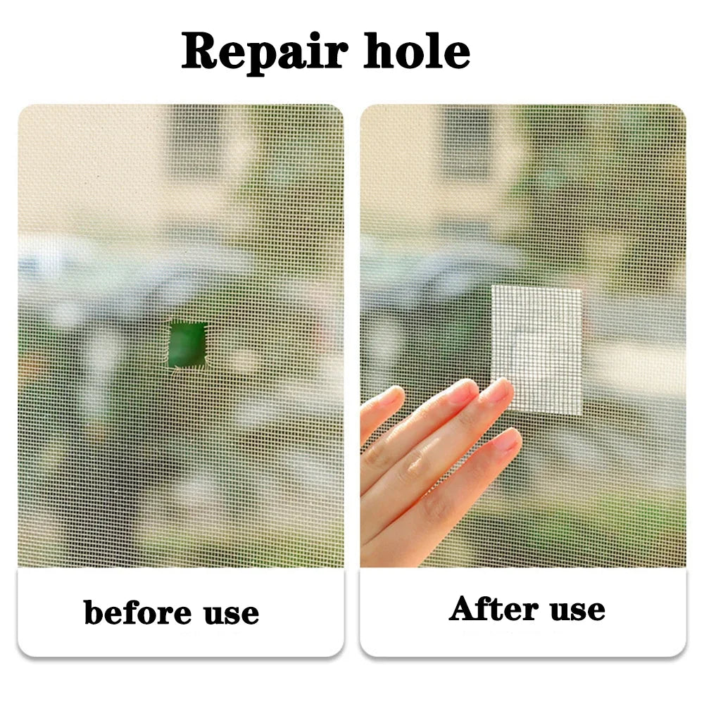Mosquito Net Windows anti-mosquito mesh Easy-to-Apply Waterproof