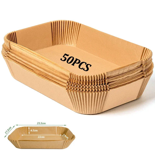 Disposable Air Fryer Paper Non-Stick Kitchen Baking Airfryer Mat