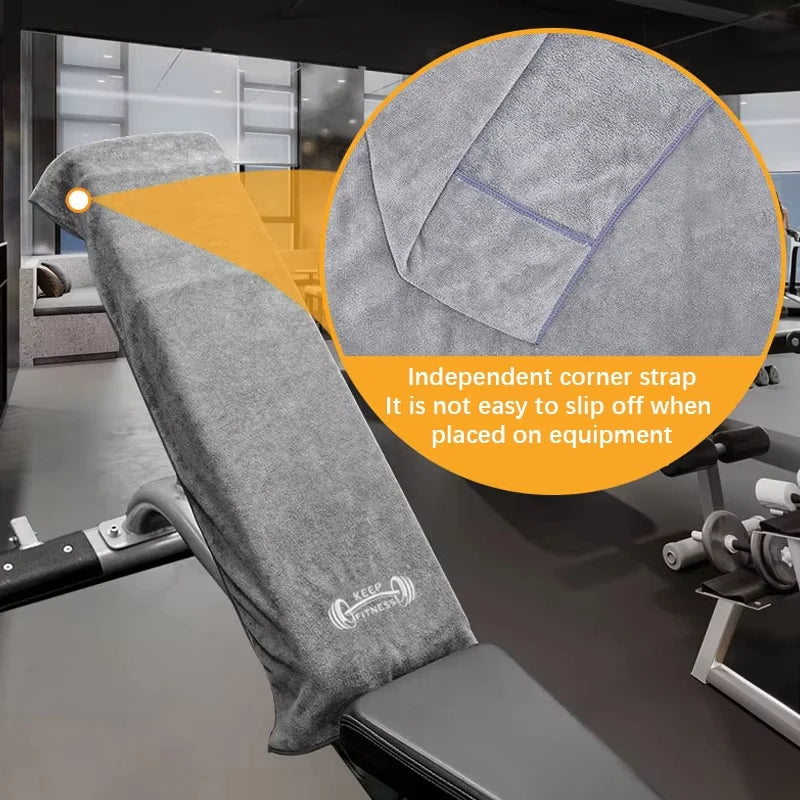Fitness Quick Dry Towel 42*95cm Microfiber Gym Yoga Training Swimming
