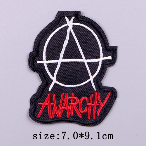 Punk Funny Patch Iron On Patches For Clothing Thermoadhesive Patches