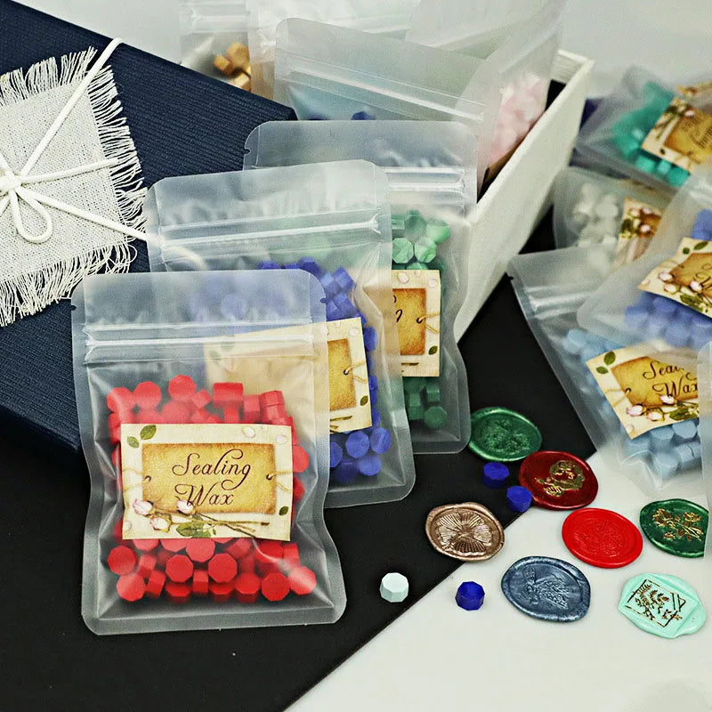 100pcs/bag Octagon Sealing Wax Beads For Seal Stamp, Handmake