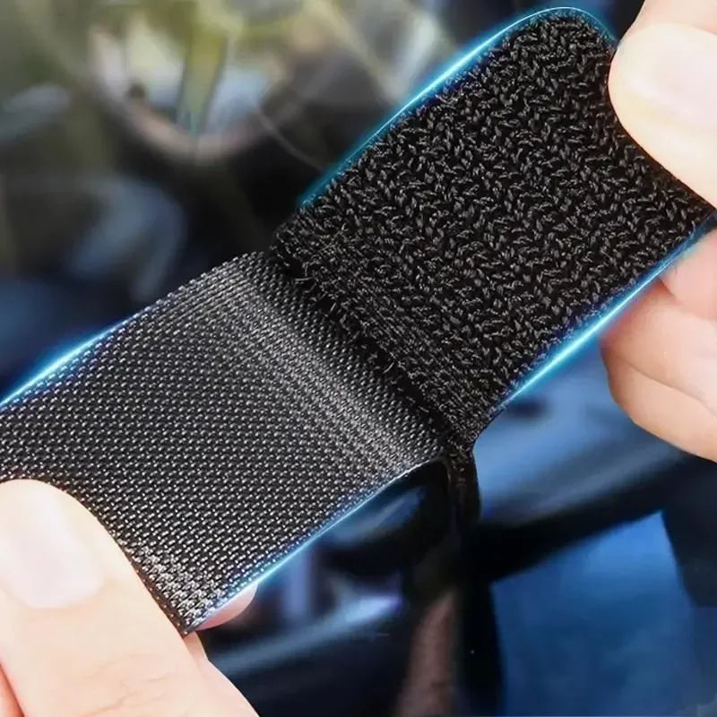 100PCS double-sided Household Use Touches Fastener Black Pad Fixed