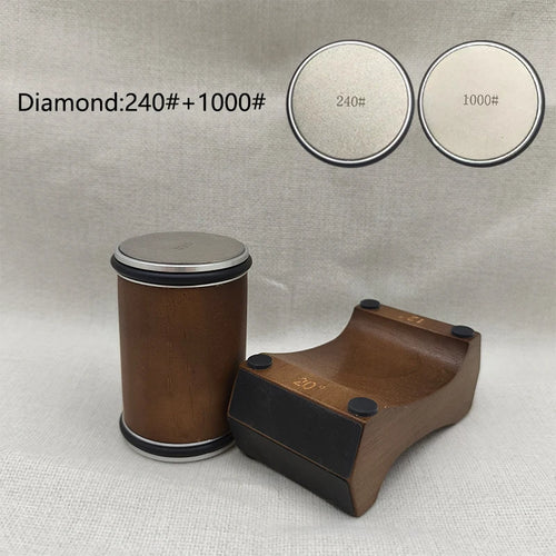Rolling Knife Sharpener Magnetic Knife Holder Diamond Sharpening Stone