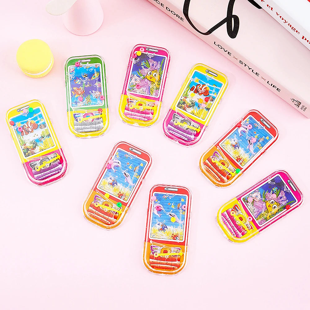 12Pcs MIni Pin Ball Puzzle Marble Game Intelletual Toy Kids Birthday