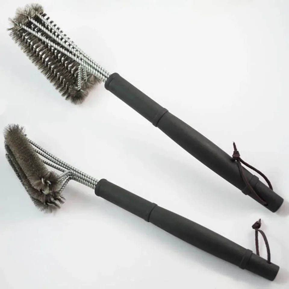 Barbecue Grill BBQ Brush Clean Tool Grill Accessories Stainless Steel