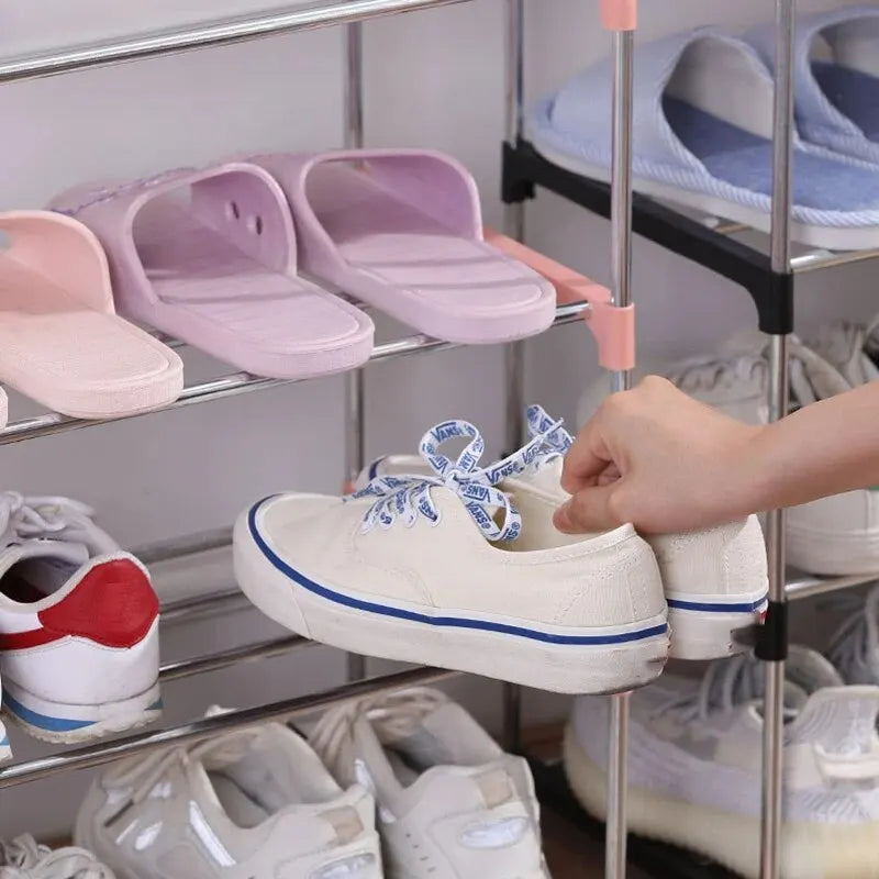 3/4 Shoe Rack Multi Layered And Space Saving Shoe Rack For Simple