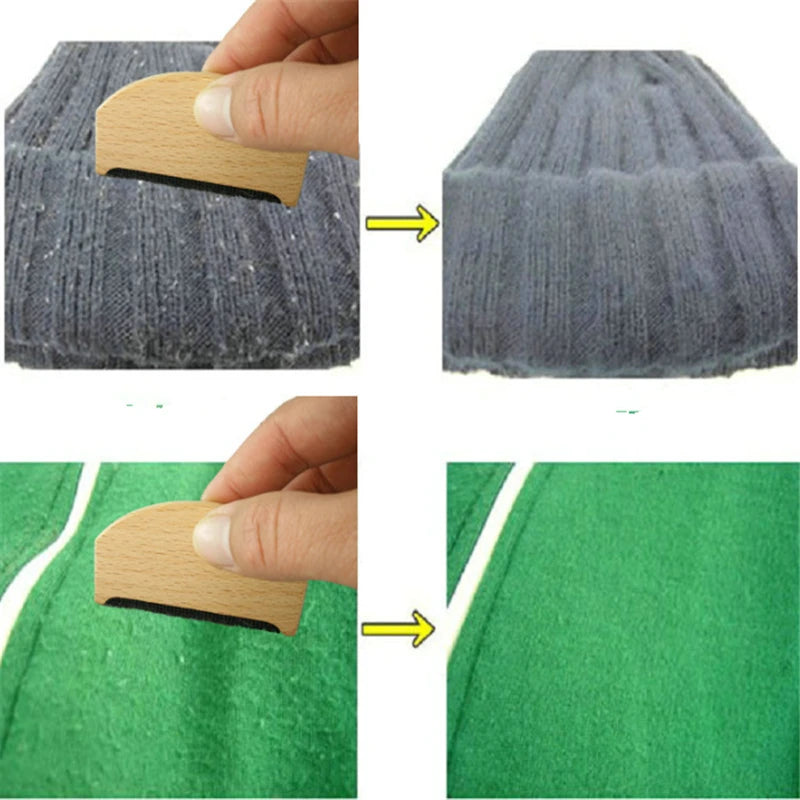 Wooden Epilator Sweater Clothes Shaver Fabric Clothes Sweater Lint