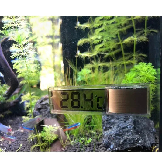1pcs Aquarium Thermometer Electronic LCD Digital Fish Tank Temperature