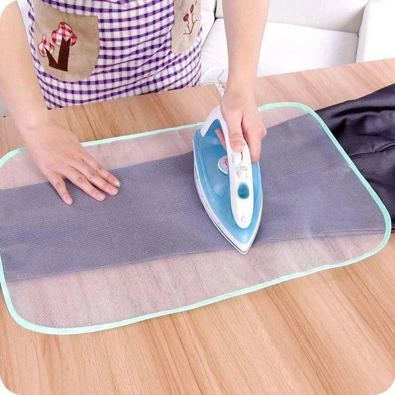 1/2/3pcs Cloth Protective Press Mesh Insulation Ironing Board Mat